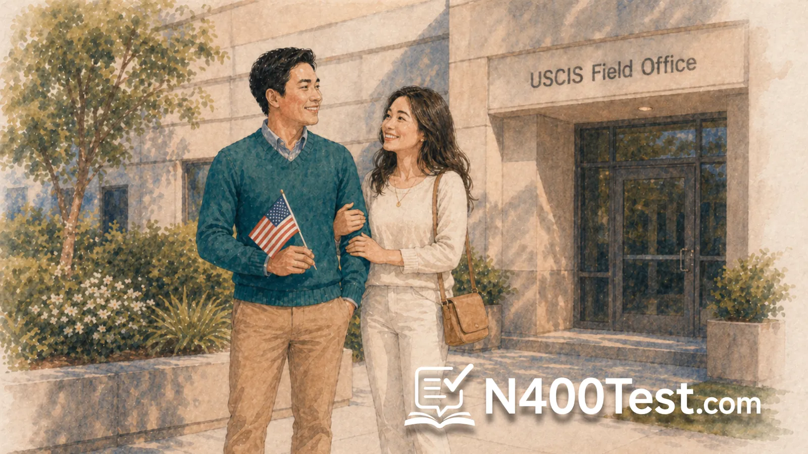 مبنى مكتب USCIS الميداني حيث تُجرى مقابلات التجنيس